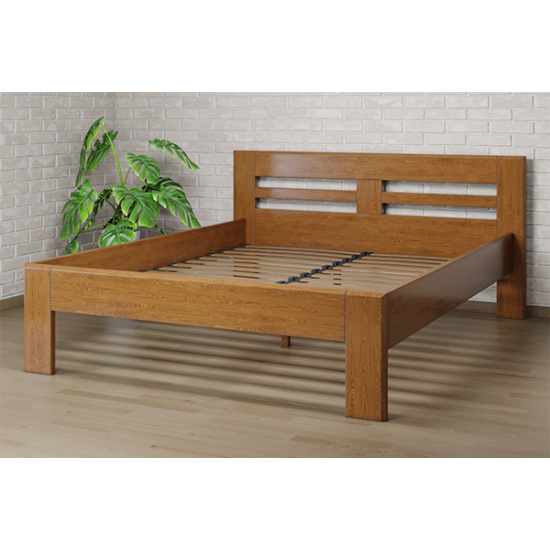 Кровать Camelia Ноліна 160х200 Горіх світлий Бук Лак Кровать Camelia Ноліна 160х200 Горіх світлий Бук Лак