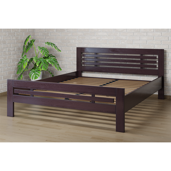 Кровать Camelia Фрезія 90х200 Венге Сосна Олія Кровать Camelia Фрезія 90х200 Венге Сосна Олія