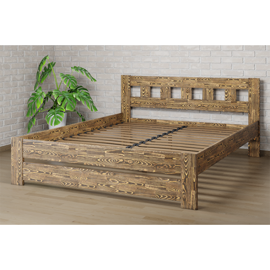 Кровать Camelia Сакура 160х190 Горіх темний Бук Олія Кровать Camelia Сакура 160х190 Горіх темний Бук Олія