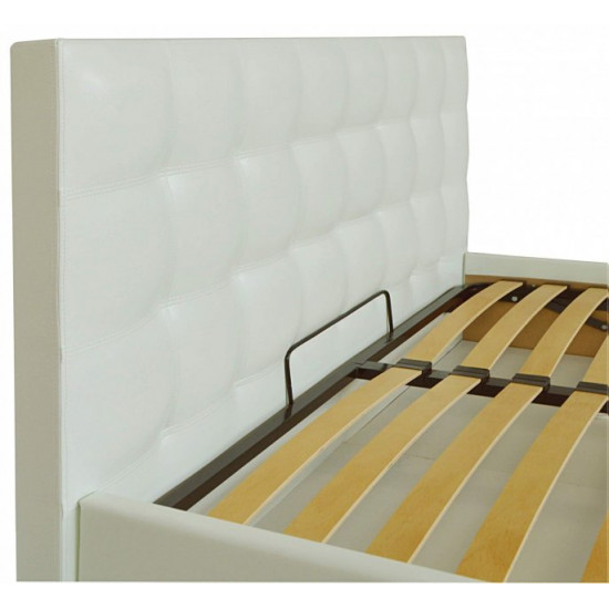 Кровать Chester Standart 140 х 190 см Лаки White Белая Кровать Chester Standart 140 х 190 см Лаки White Белая