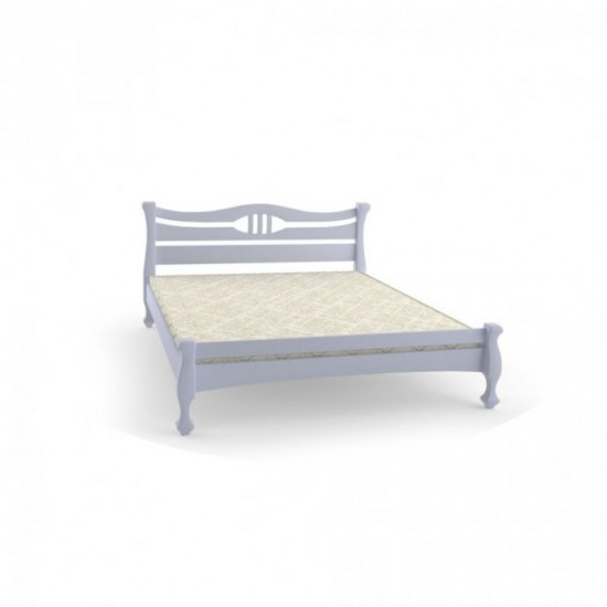 Bed made of natural wood pine Dallas 90x200 blue Stemma Bed made of natural wood pine Dallas 90x200 blue Stemma