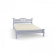 Bed made of natural wood pine Dallas 90x200 blue Stemma Bed made of natural wood pine Dallas 90x200 blue Stemma