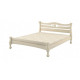 Bed made of natural wood pine Dallas 160x200 ivory Stemma Bed made of natural wood pine Dallas 160x200 ivory Stemma
