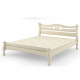 Bed made of natural wood pine Dallas 160x200 ivory Stemma Bed made of natural wood pine Dallas 160x200 ivory Stemma