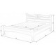 Bed made of natural wood pine Dallas 160x200 ivory Stemma Bed made of natural wood pine Dallas 160x200 ivory Stemma