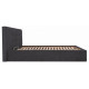Кровать Manchester Standart 120 х 190 см Мисти Dark Grey Темно-серая Кровать Manchester Standart 120 х 190 см Мисти Dark Grey Темно-серая