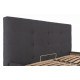 Кровать Manchester Standart 120 х 190 см Мисти Dark Grey Темно-серая Кровать Manchester Standart 120 х 190 см Мисти Dark Grey Темно-серая