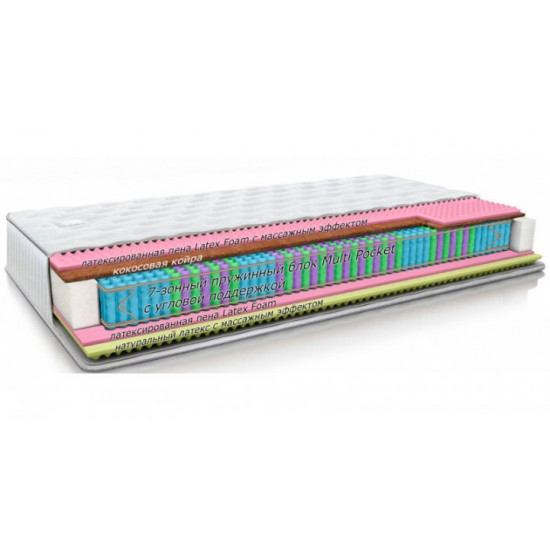Матрас ортопедический Matroluxe Тиффани multi zone 100x100 см Матрас ортопедический Matroluxe Тиффани multi zone 100x100 см