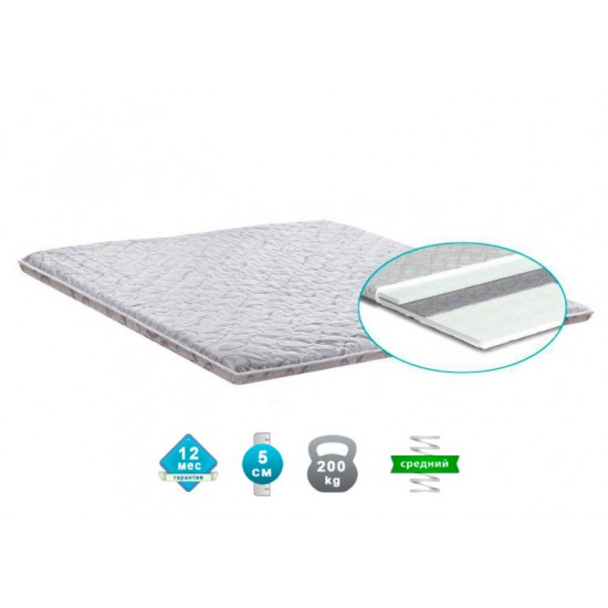 Матрас ортопедический Matroluxe Topper FUTON 3 100x100 см Матрас ортопедический Matroluxe Topper FUTON 3 100x100 см