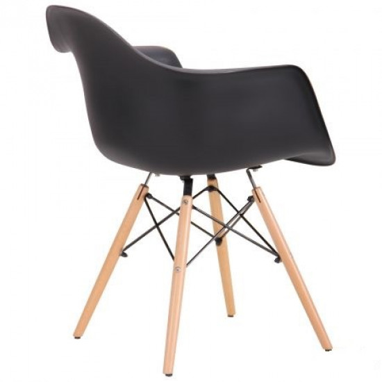 Кресло Salex PL Wood AMF Черный Кресло Salex PL Wood AMF Черный