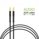 Cable Intaleo CBFLEXA1 (1283126487538) AUX 3.5mm M-3.5mm M, 1.2m Black Cable Intaleo CBFLEXA1 (1283126487538) AUX 3.5mm M-3.5mm M, 1.2m Black