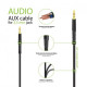 Cable Intaleo CBFLEXA1 (1283126487538) AUX 3.5mm M-3.5mm M, 1.2m Black Cable Intaleo CBFLEXA1 (1283126487538) AUX 3.5mm M-3.5mm M, 1.2m Black