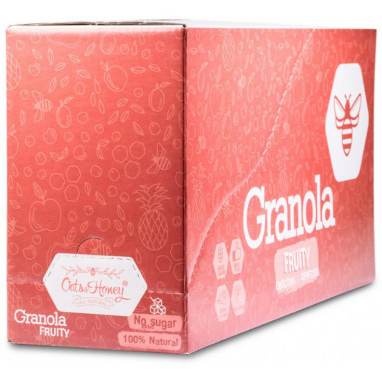 Упаковка гранолу Oats & Honey Фруктова 15 шт х 40 г (4820013331078) Упаковка гранолу Oats & Honey Фруктова 15 шт х 40 г (4820013331078)