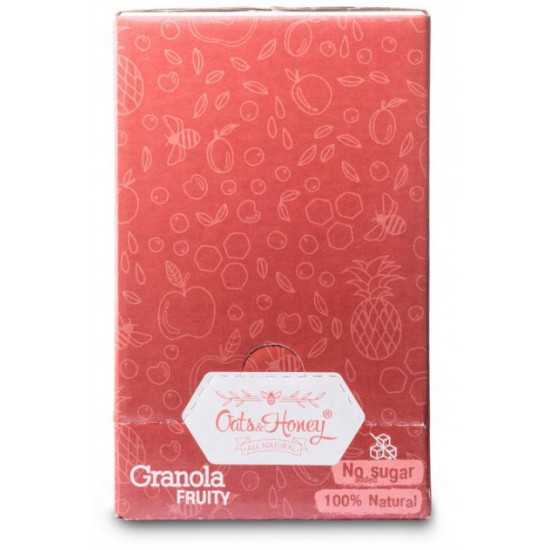 Упаковка гранолу Oats & Honey Фруктова 15 шт х 40 г (4820013331078) Упаковка гранолу Oats & Honey Фруктова 15 шт х 40 г (4820013331078)