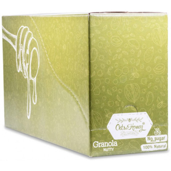 Упаковка гранола Oats & Honey Ореховая 15 шт х 40 г (4820013331498) Упаковка гранола Oats & Honey Ореховая 15 шт х 40 г (4820013331498)