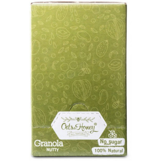 Упаковка гранола Oats & Honey Ореховая 15 шт х 40 г (4820013331498) Упаковка гранола Oats & Honey Ореховая 15 шт х 40 г (4820013331498)