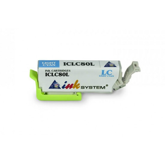 Картридж совместимый Light Cyan (ICLC80) для Epson EP-708A Картридж совместимый Light Cyan (ICLC80) для Epson EP-708A