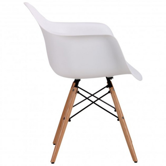 Кресло Salex PL Wood AMF Белый Кресло Salex PL Wood AMF Белый