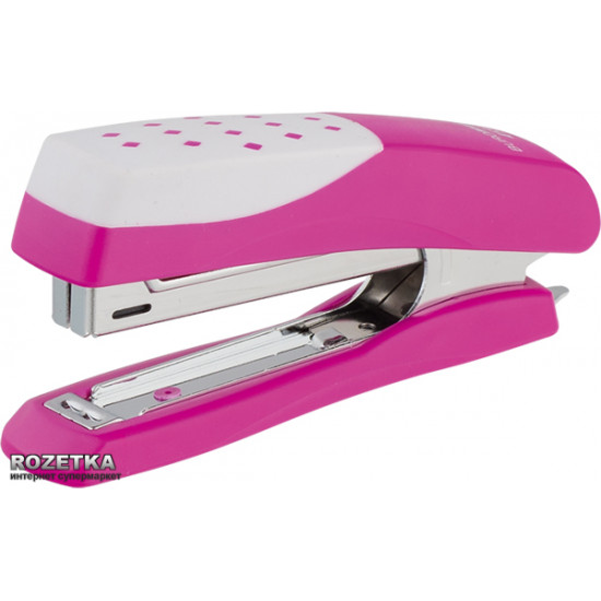 Степлер Buromax №10 12 листов Розовый (BM.4131-10) Степлер Buromax №10 12 листов Розовый (BM.4131-10)