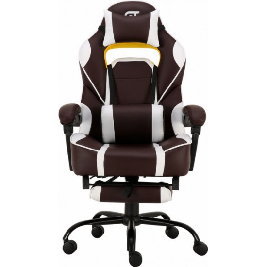 Крісло для геймерів GT Racer X-2748 Dark Brown/White Крісло для геймерів GT Racer X-2748 Dark Brown/White
