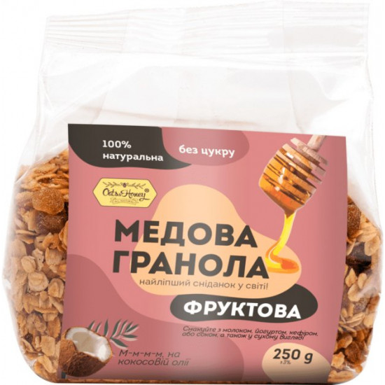 Гранола Oats&Honey Фруктовая 250 г (4820013333454) Гранола Oats&Honey Фруктовая 250 г (4820013333454)