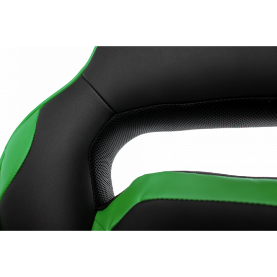 Геймерське крісло GT Racer X-2749-1 Black/Green Геймерське крісло GT Racer X-2749-1 Black/Green