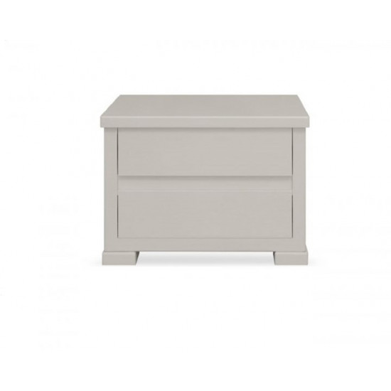 Bedside table for the bedroom made of natural pine wood Tessa latte Stemma Bedside table for the bedroom made of natural pine wood Tessa latte Stemma