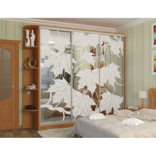Sliding wardrobe Gratis three-door 250x240x60 cm Alder Sliding wardrobe Gratis three-door 250x240x60 cm Alder