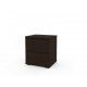 Bedside table for the bedroom made of laminated chipboard Light wenge Artinhead Bedside table for the bedroom made of laminated chipboard Light wenge Artinhead