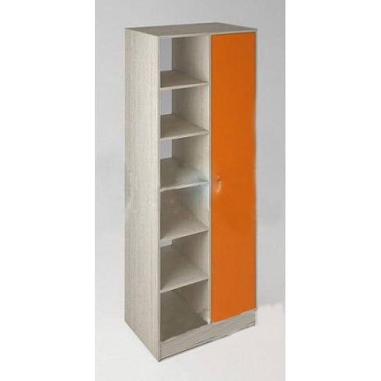 Rack KidsBunkBed M-02 oak milky orange 2000x750x30 mm Rack KidsBunkBed M-02 oak milky orange 2000x750x30 mm