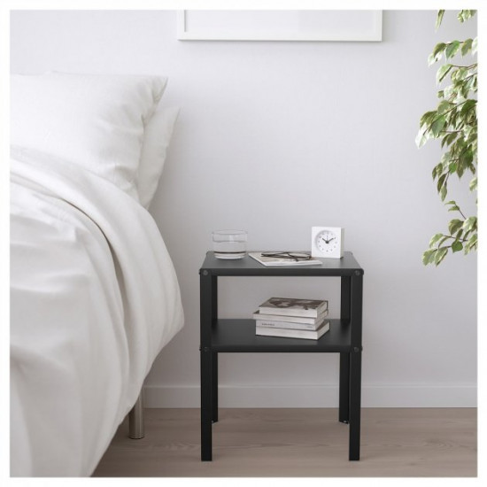 Тумба прикроватная IKEA KNARREVIK черный 303.811.83 Тумба прикроватная IKEA KNARREVIK черный 303.811.83