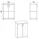 Office cabinet KSH-17 Kompanit Walnut Ekko Office cabinet KSH-17 Kompanit Walnut Ekko