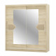 Sliding wardrobe Furniture Service Alaska 2D oak Samoa/cappuccino Sliding wardrobe Furniture Service Alaska 2D oak Samoa/cappuccino