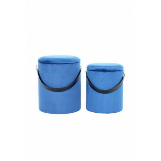 Pouf Maestro Germany blue/black 35cm x 44cm/30.5cm x 38cm art. 000080094 Pouf Maestro Germany blue/black 35cm x 44cm/30.5cm x 38cm art. 000080094