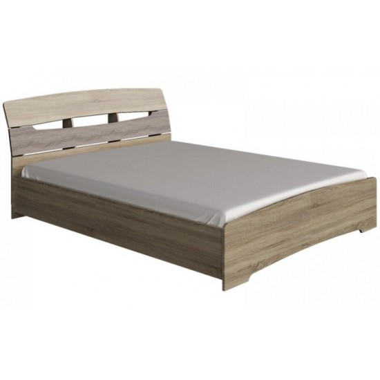 Bed Everest Margot 160 x 200 Combi Sonoma Oak + Truffle