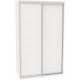 Sliding wardrobe HOUSE EKO146 White chipboard 140x60x240 Sliding wardrobe HOUSE EKO146 White chipboard 140x60x240