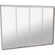 Sliding wardrobe HOUSE N4386 Sonoma oak truffle Mirror 380x60x240 Sliding wardrobe HOUSE N4386 Sonoma oak truffle Mirror 380x60x240