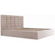 Кровать Erika Standart 140 х 190 см Мисти Mocco Мокко Кровать Erika Standart 140 х 190 см Мисти Mocco Мокко