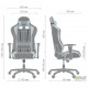 Крісло AMF VR Racer Shepard чорний/червоний 515281 Крісло AMF VR Racer Shepard чорний/червоний 515281