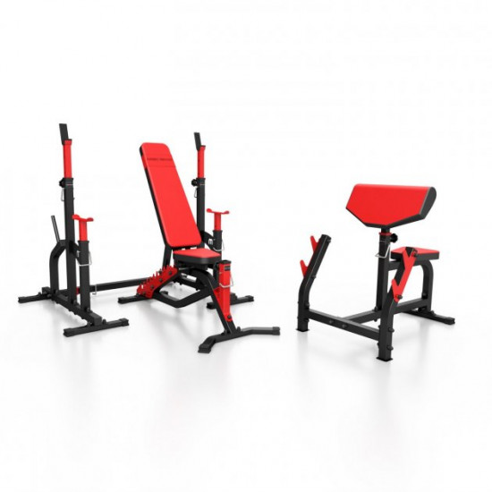 Скамья со стойками и партой Скотта Marbo Sport MS5 Скамья со стойками и партой Скотта Marbo Sport MS5