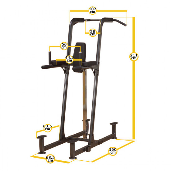 Станція для вправ Body Solid Fusion FCD Станція для вправ Body Solid Fusion FCD