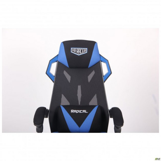 Крісло AMF VR Racer Radical Garrus чорний/синій 545591