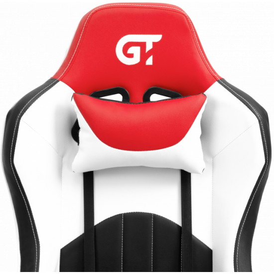 Геймерское кресло GT Racer X-5813 Black/Red/White Геймерское кресло GT Racer X-5813 Black/Red/White