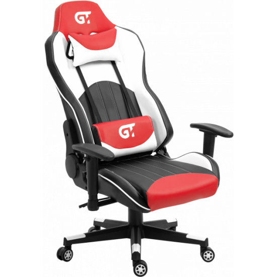 Геймерское кресло GT Racer X-5813 Black/Red/White Геймерское кресло GT Racer X-5813 Black/Red/White
