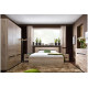 Double bed made of Elpasso chipboard LOZ160 light San Remo oak Gerbor (without mattress) Double bed made of Elpasso chipboard LOZ160 light San Remo oak Gerbor (without mattress)