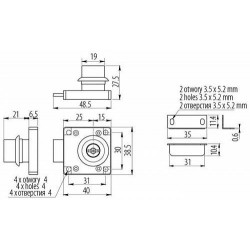 ?Square lock + broken key GTV chrome 138