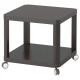 Журнальний столик на колесах IKEA TINGBY 50х50 см сірий (003.494.44) Журнальний столик на колесах IKEA TINGBY 50х50 см сірий (003.494.44)