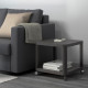 Журнальний столик на колесах IKEA TINGBY 50х50 см сірий (003.494.44) Журнальний столик на колесах IKEA TINGBY 50х50 см сірий (003.494.44)