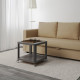 Журнальний столик на колесах IKEA TINGBY 50х50 см сірий (003.494.44) Журнальний столик на колесах IKEA TINGBY 50х50 см сірий (003.494.44)