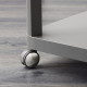 Журнальний столик на колесах IKEA TINGBY 50х50 см сірий (003.494.44) Журнальний столик на колесах IKEA TINGBY 50х50 см сірий (003.494.44)